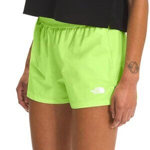 The North Face lime green Core Wander 3" Short | SIze -  Large